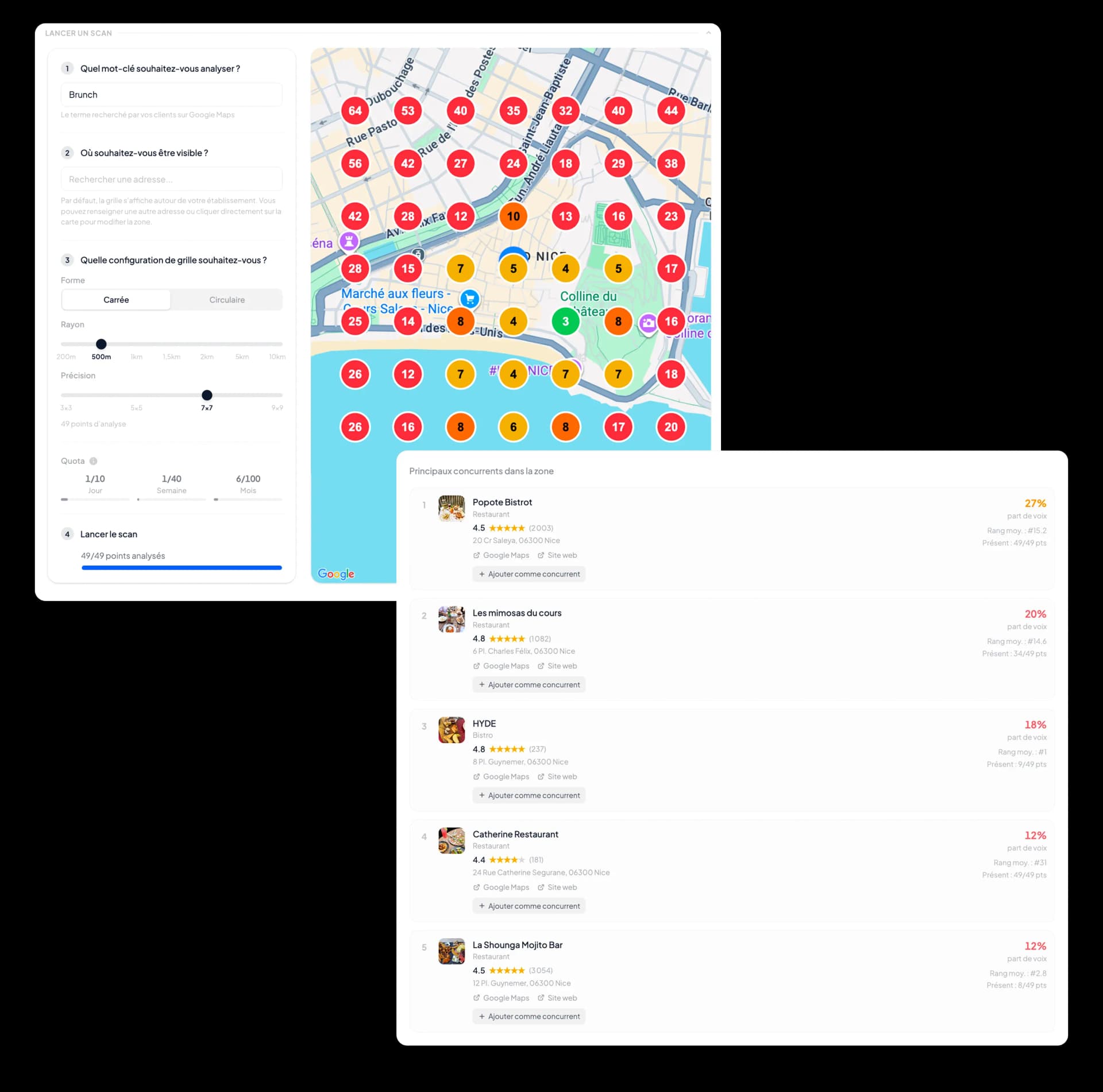 Positionnement local sur Google Maps